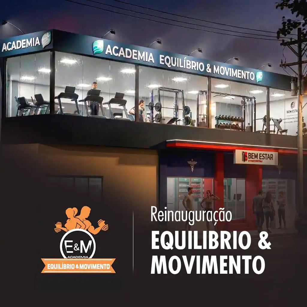 Reinauguração Academia Equilíbrio e Movimento MOVIX em Águas