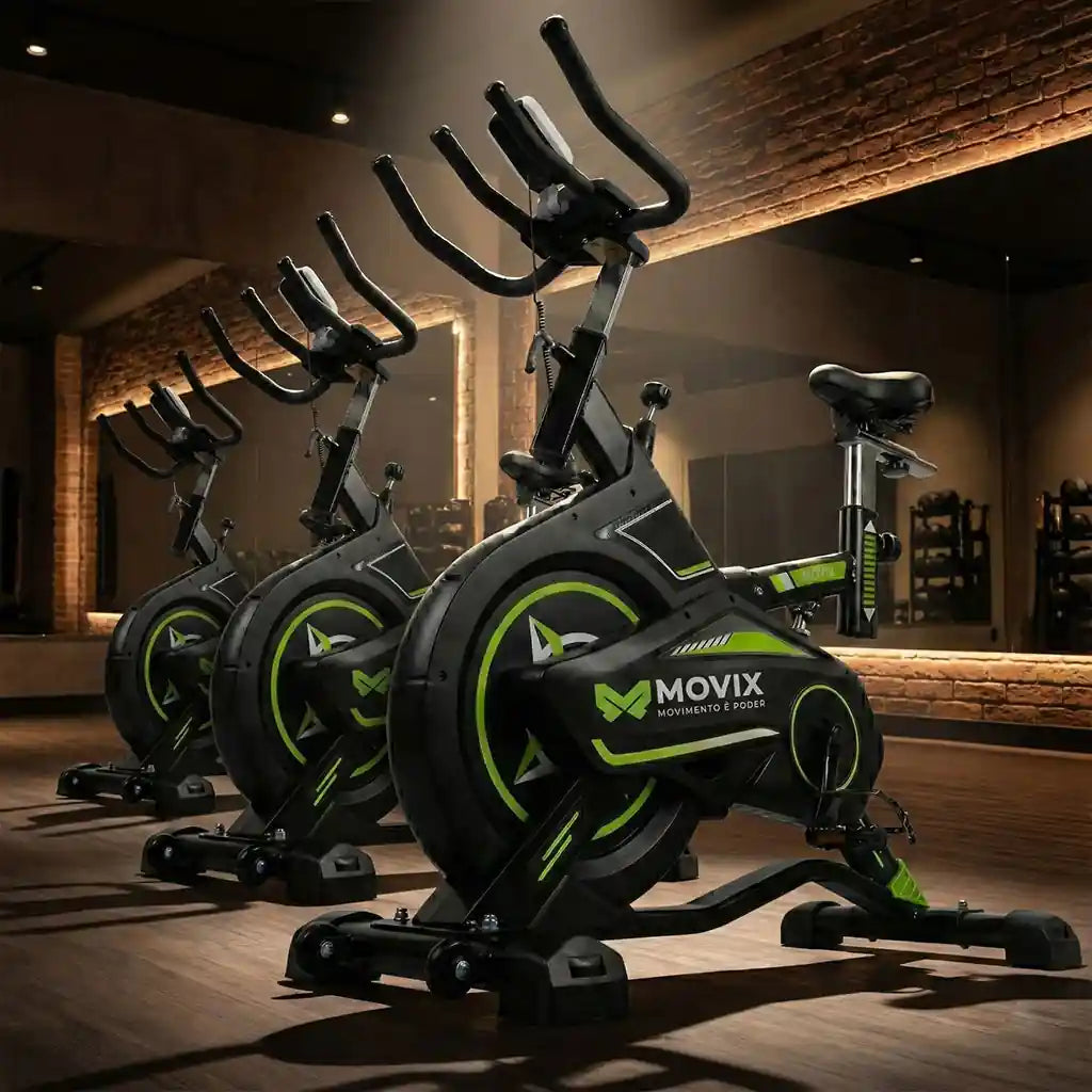 Bicicleta Ergométrica MOVIX M-120s 8kg Silenciosa 120Kg