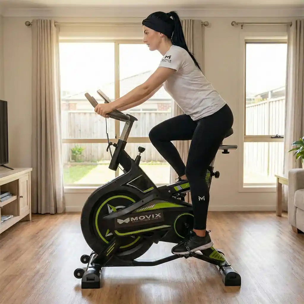 Bicicleta Ergométrica MOVIX M-120s 8kg Silenciosa 120Kg