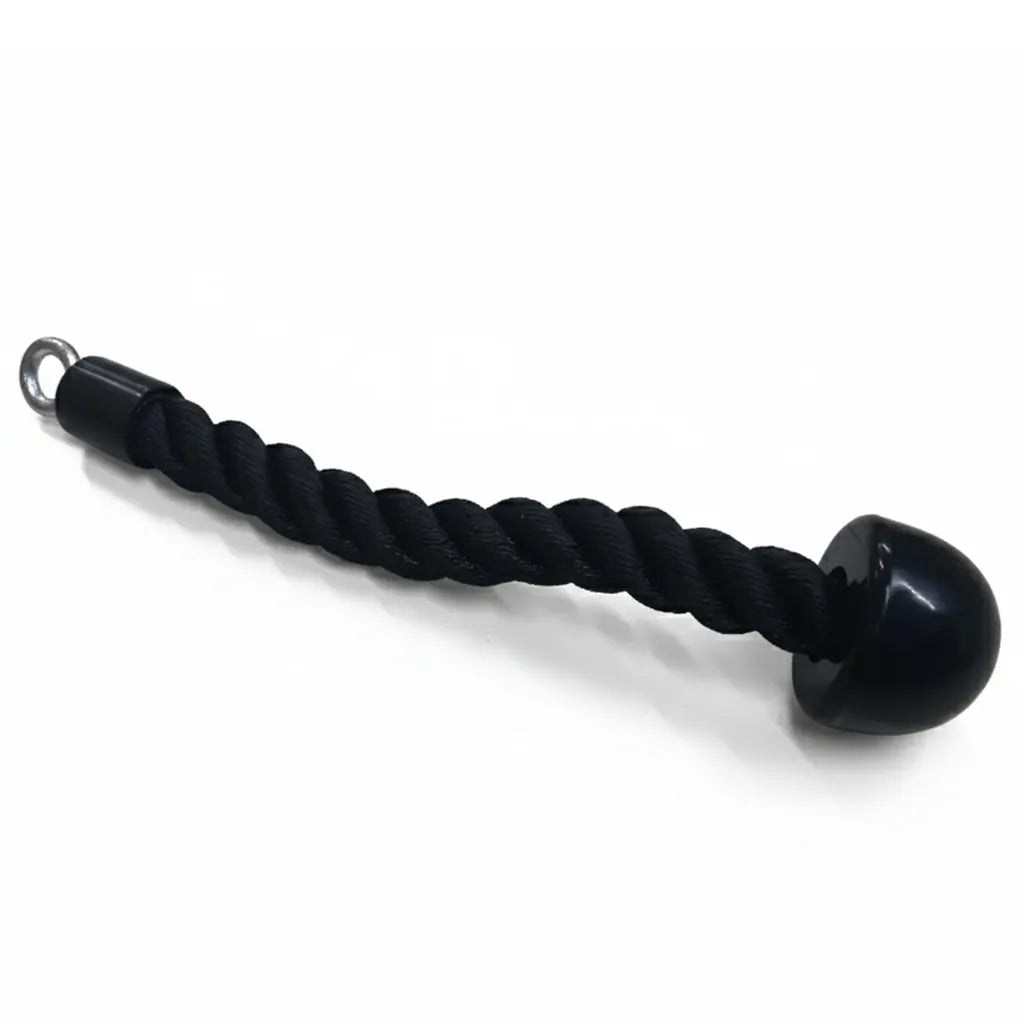 Corda Tríceps Unilateral MOVIX 33cm Nylon Trançado e Ponteira Ergonômica