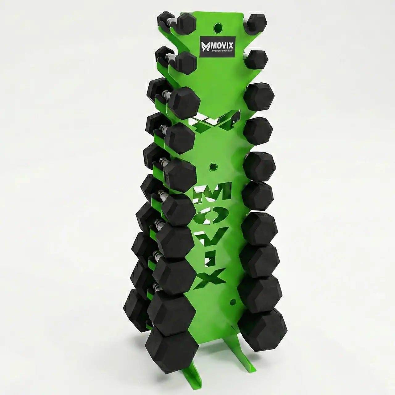 Halter Sextavado Emborrachado Cromado