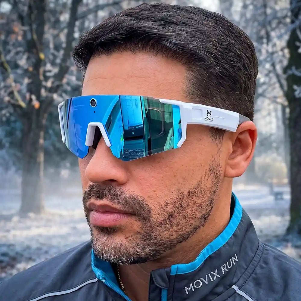 Óculos MOVIX Câmera e Som Premium Esportivo