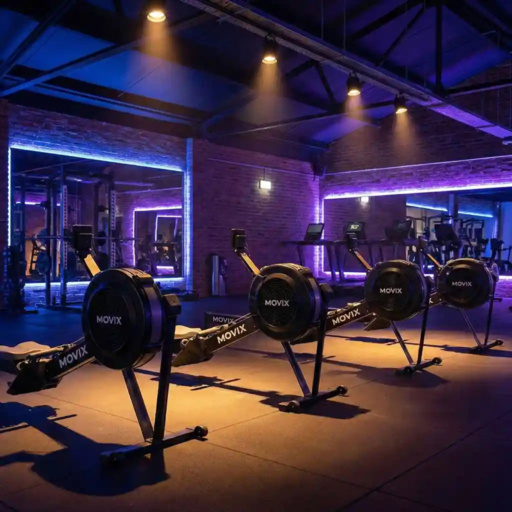 Simulador De Remo Movix Air Pro Ultra-silenciosa