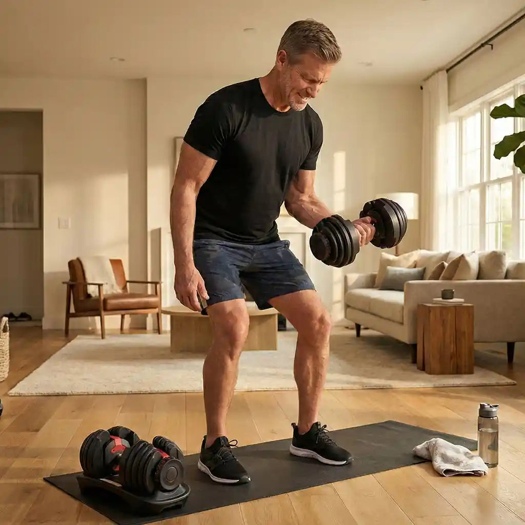 Halter Ajustável Com Regulagem MOVIX 40kg 17 Níveis