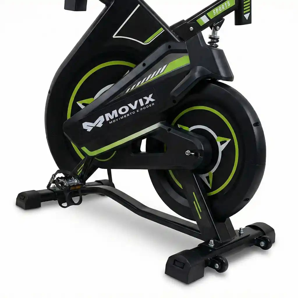 Bicicleta Ergométrica MOVIX M-120s 8kg Silenciosa 120Kg